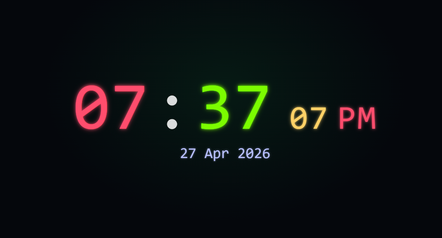 Clock - دەمژمیر